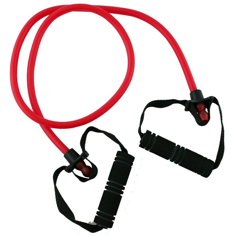 Fußpedal Widerstandsband 4 Tube - Bauchtrainer Mit Zugseil Für Zuhause